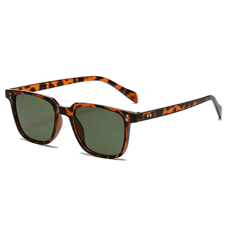 Retro Square Frame Sunglasses