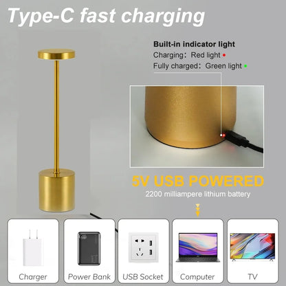 Touch LED Table Lamp